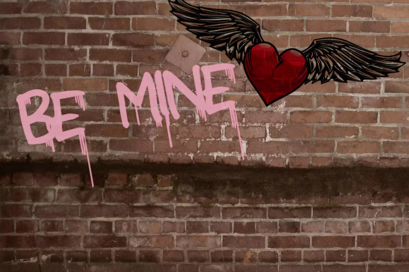 Be Mine 8X5 Ultracloth ( 96 X 60 Inch ) Backdrop