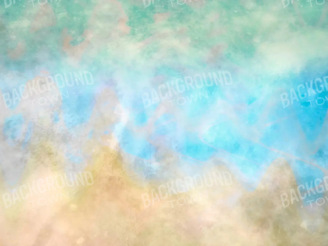 Beach Glory 68X5 Fleece ( 80 X 60 Inch ) Backdrop