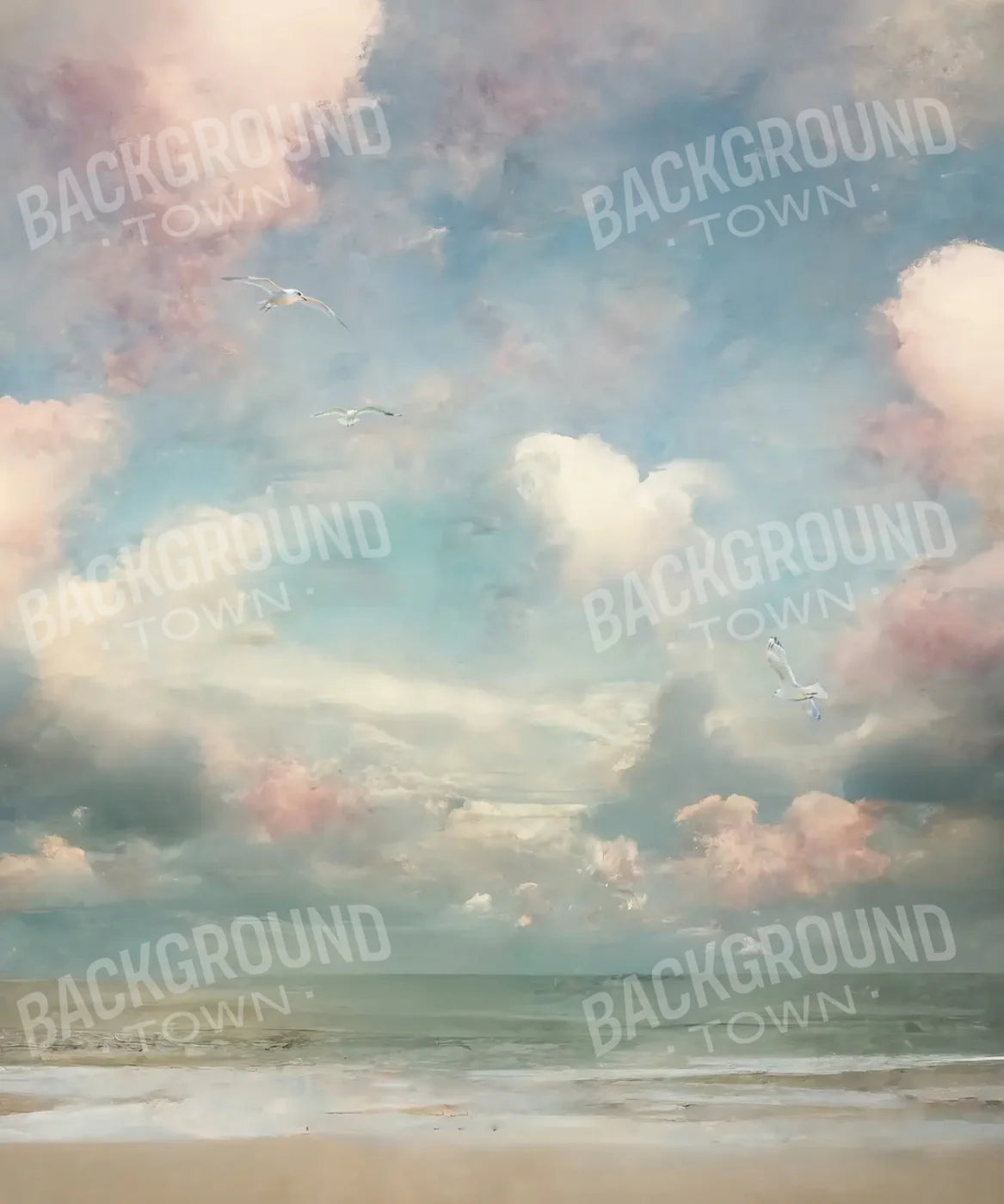 Beach Vibes III 10’x12’ UltraCloth (120 x 144 inch) Backdrop