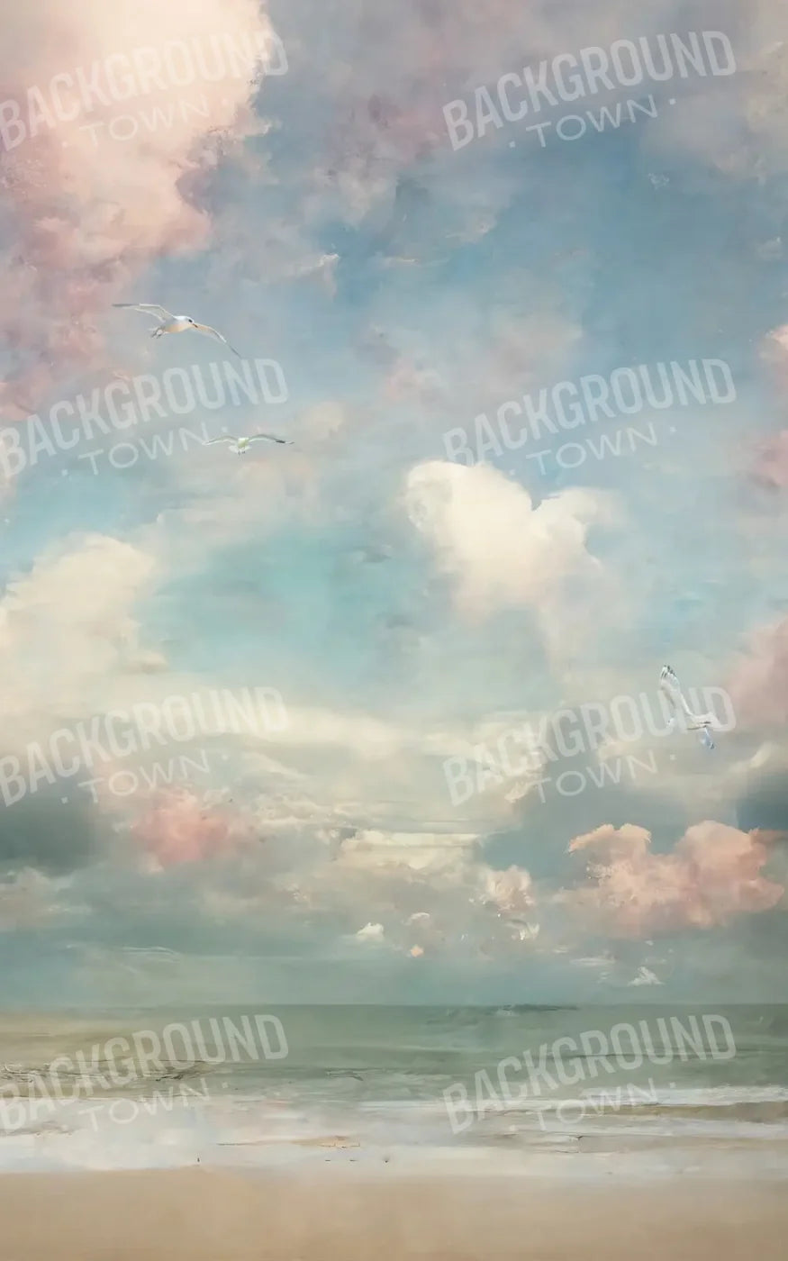 Beach Vibes III 5’x8’ UltraCloth (60 x 96 inch) Backdrop