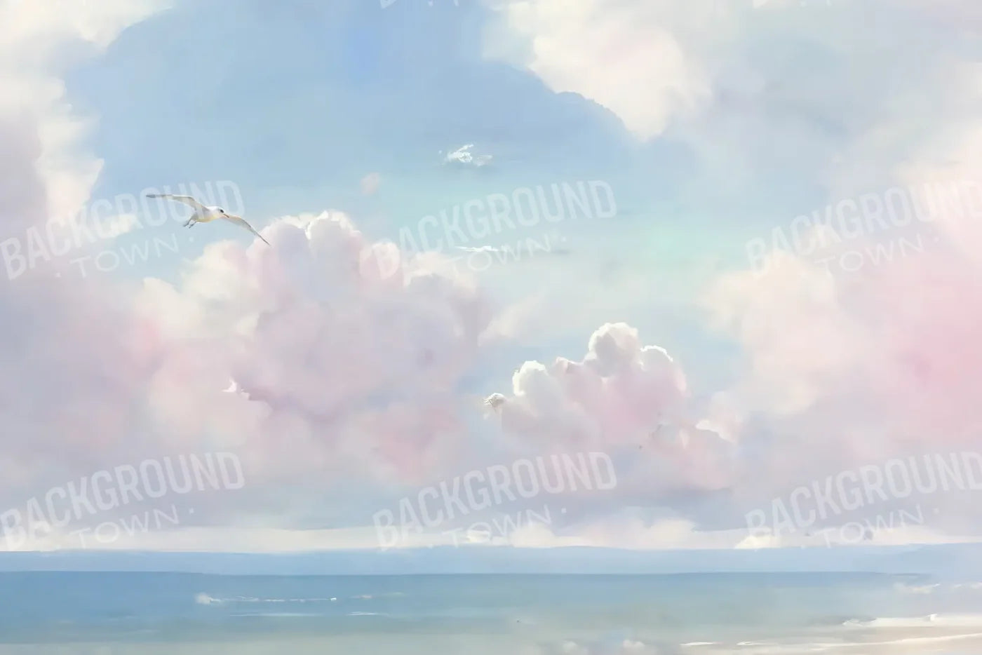 Beach Vibes II 12’x8’ UltraCloth (144 x 96 inch) Backdrop