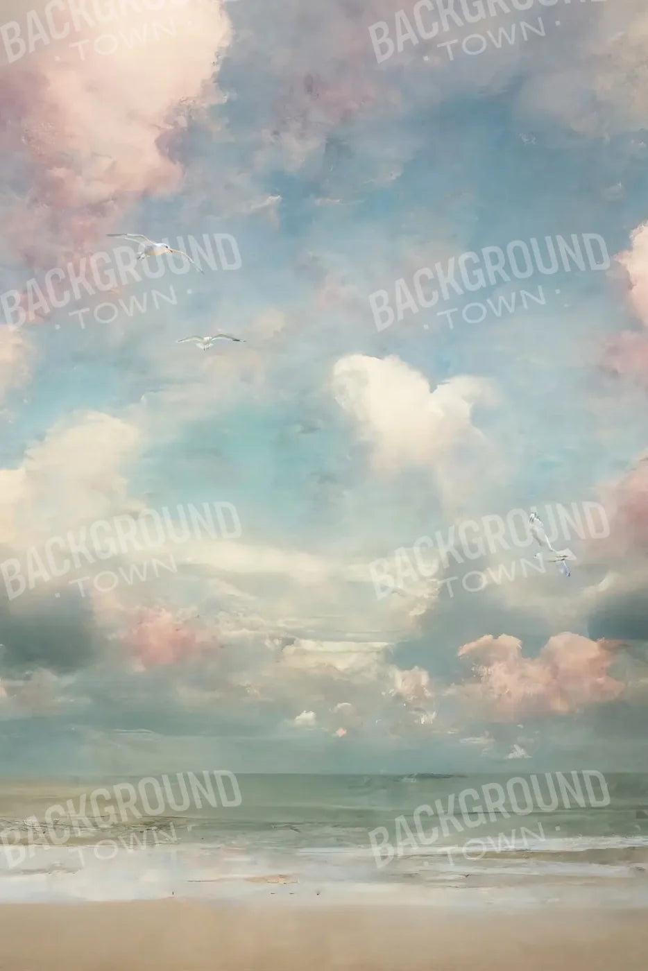 Beach Vibes III 8’x12’ UltraCloth (96 x 144 inch) Backdrop