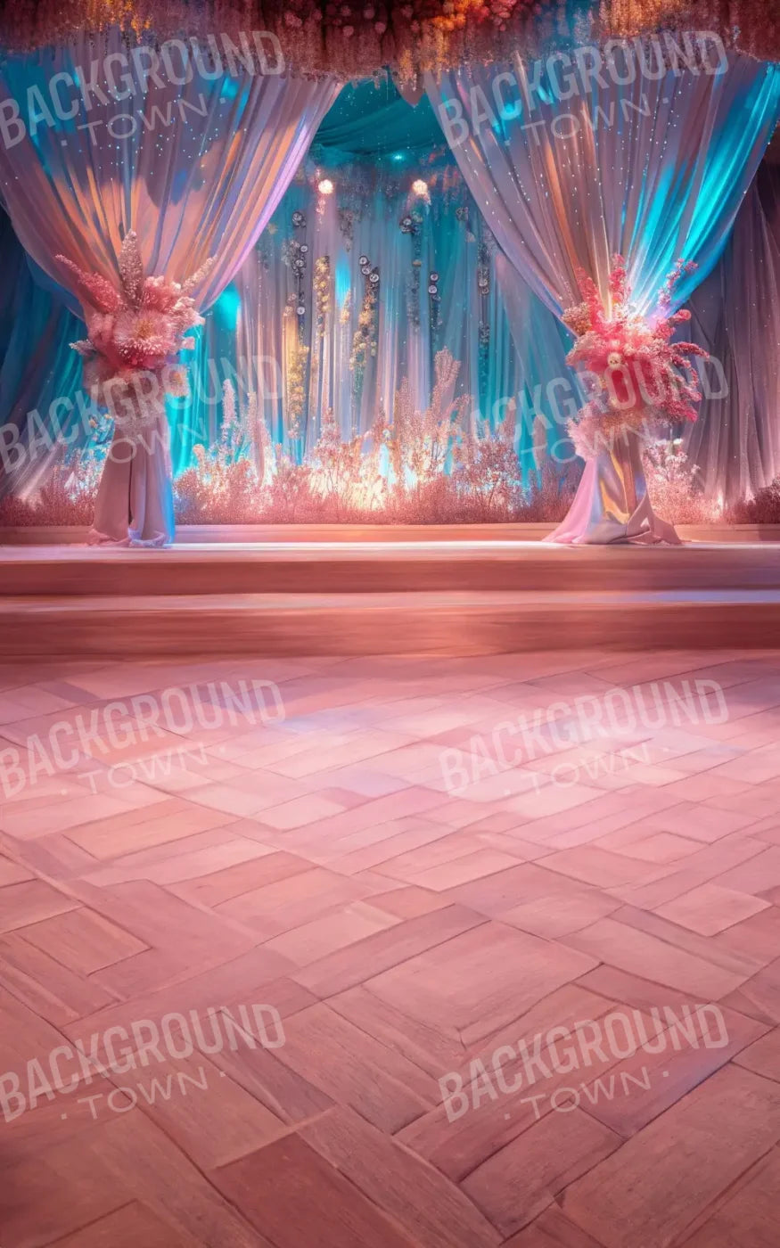 Pink Blue Backdrop for Photography
