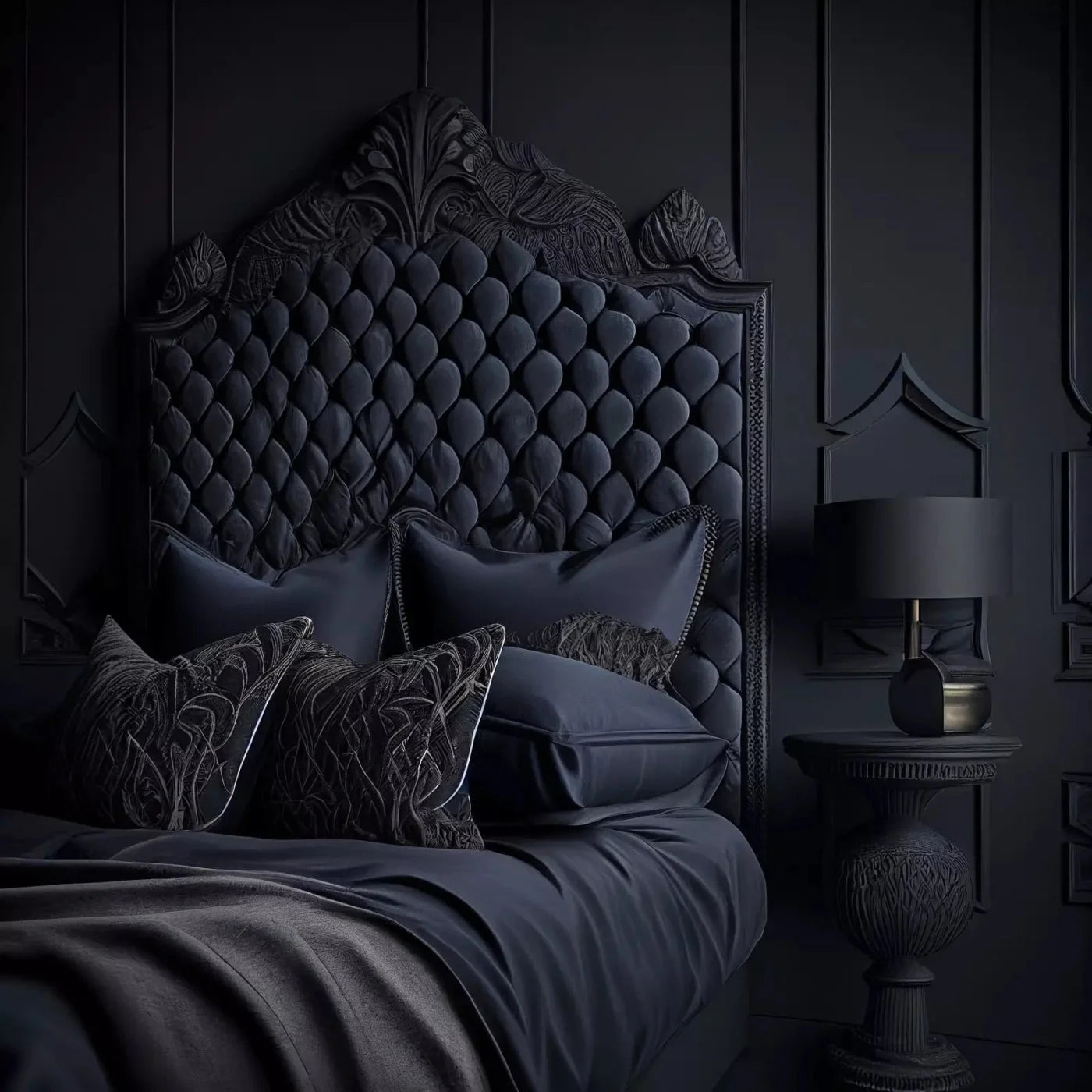 Bedroom Low Key Ii 10X10 Ultracloth ( 120 X Inch ) Backdrop