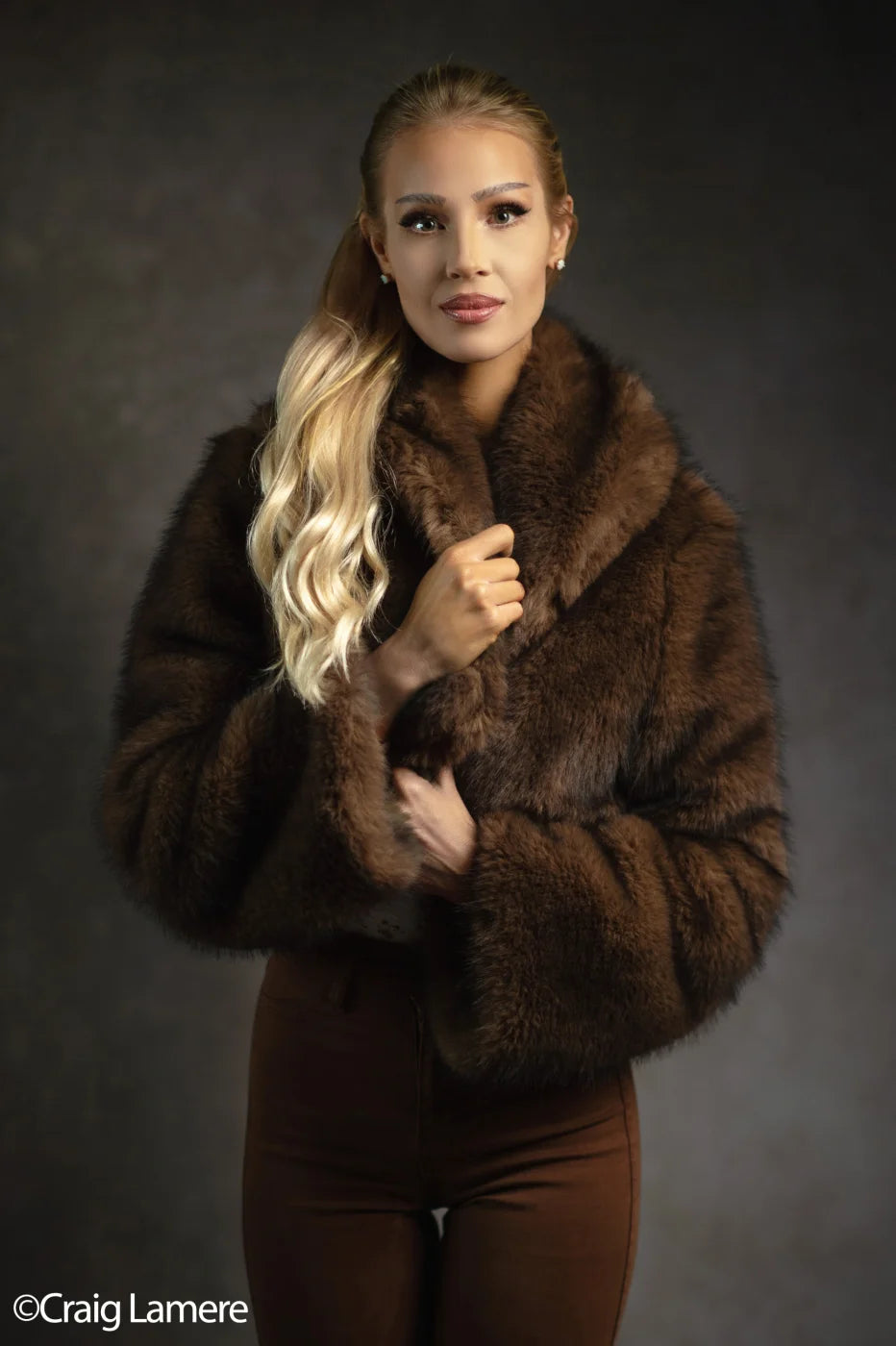 Beige Cement Backdrop