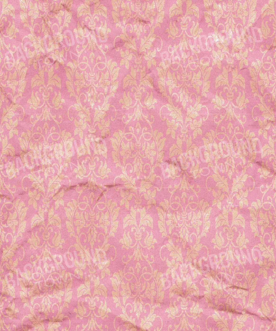 Pink Damask Backdrop for Photography