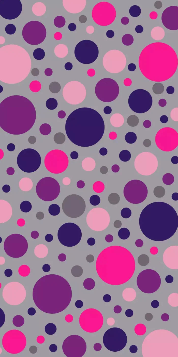 Berry Polka 10X20 Ultracloth ( 120 X 240 Inch ) Backdrop