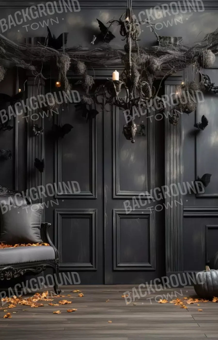 Bewitched With Bats Ii 9’X14’ Ultracloth (108 X 168 Inch) Backdrop