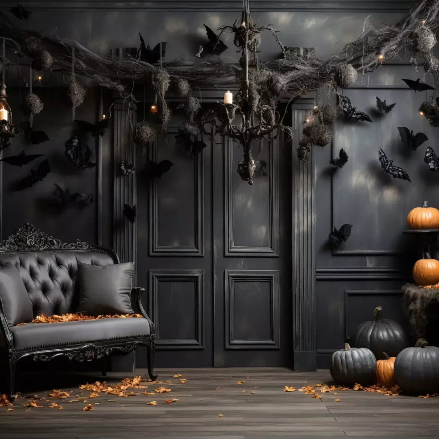 Bewitched With Bats Ii 10’X10’ Ultracloth (120 X Inch) Backdrop