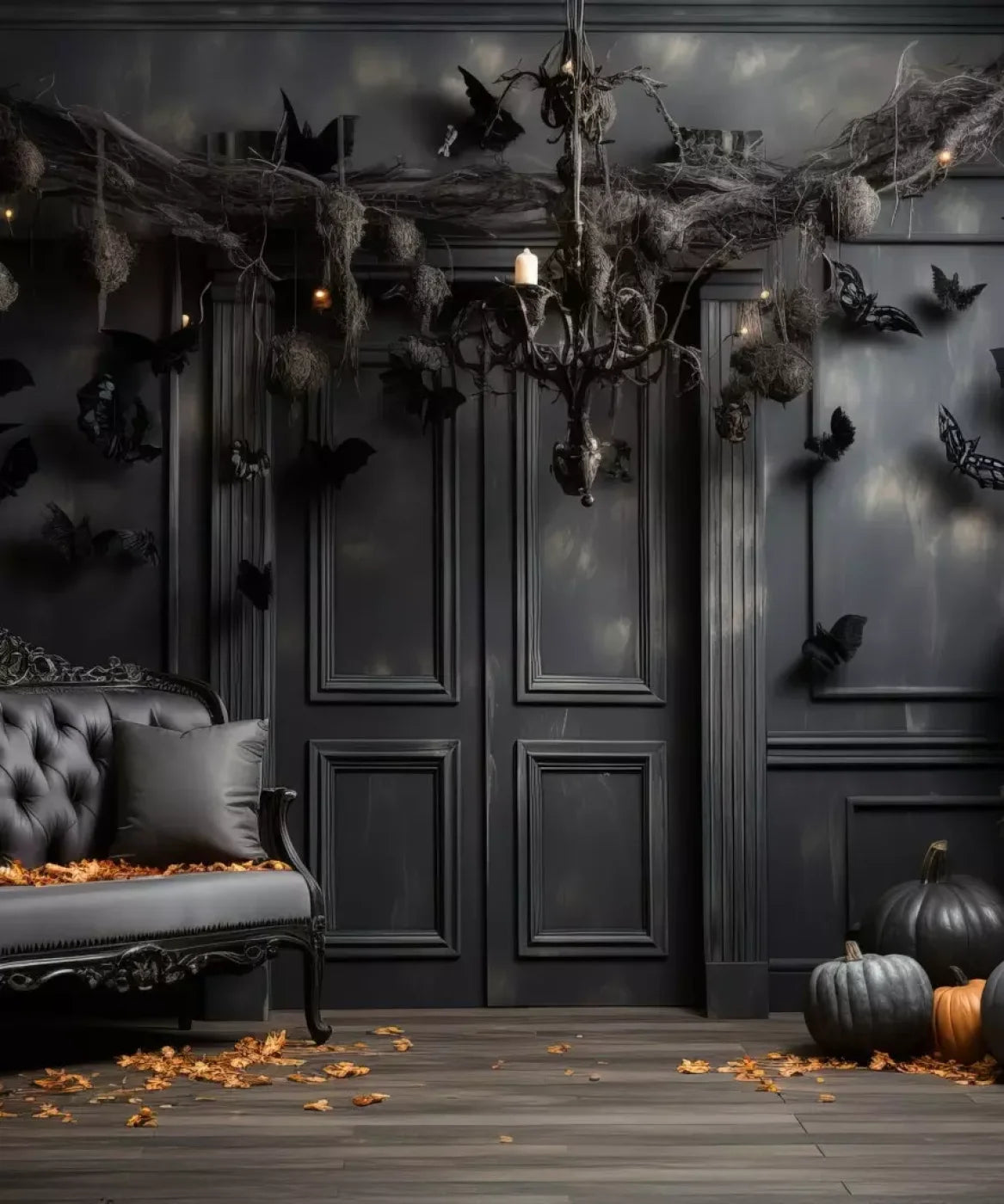 Bewitched With Bats Ii 10’X12’ Ultracloth (120 X 144 Inch) Backdrop