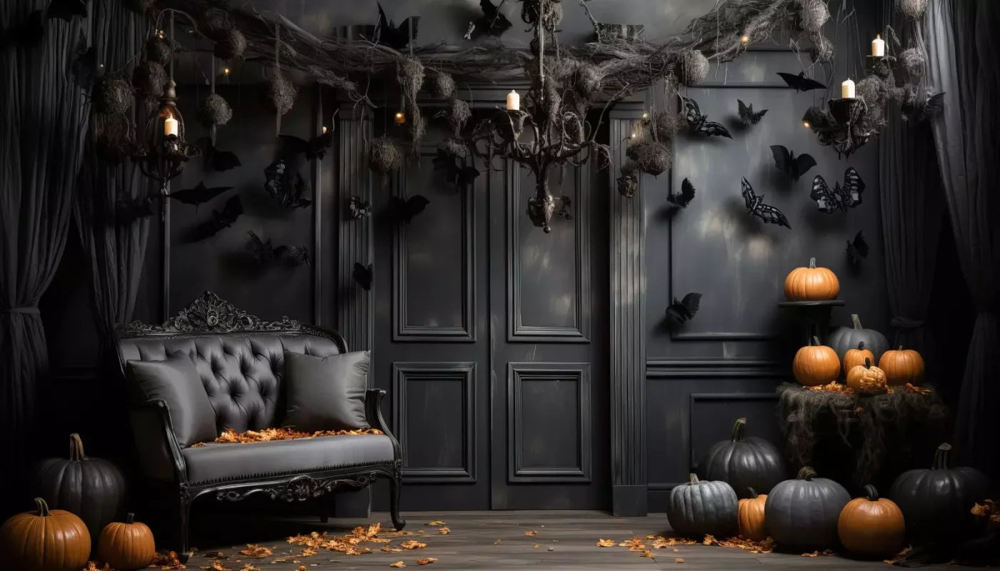 Bewitched With Bats Ii 14’X8’ Ultracloth (168 X 96 Inch) Backdrop