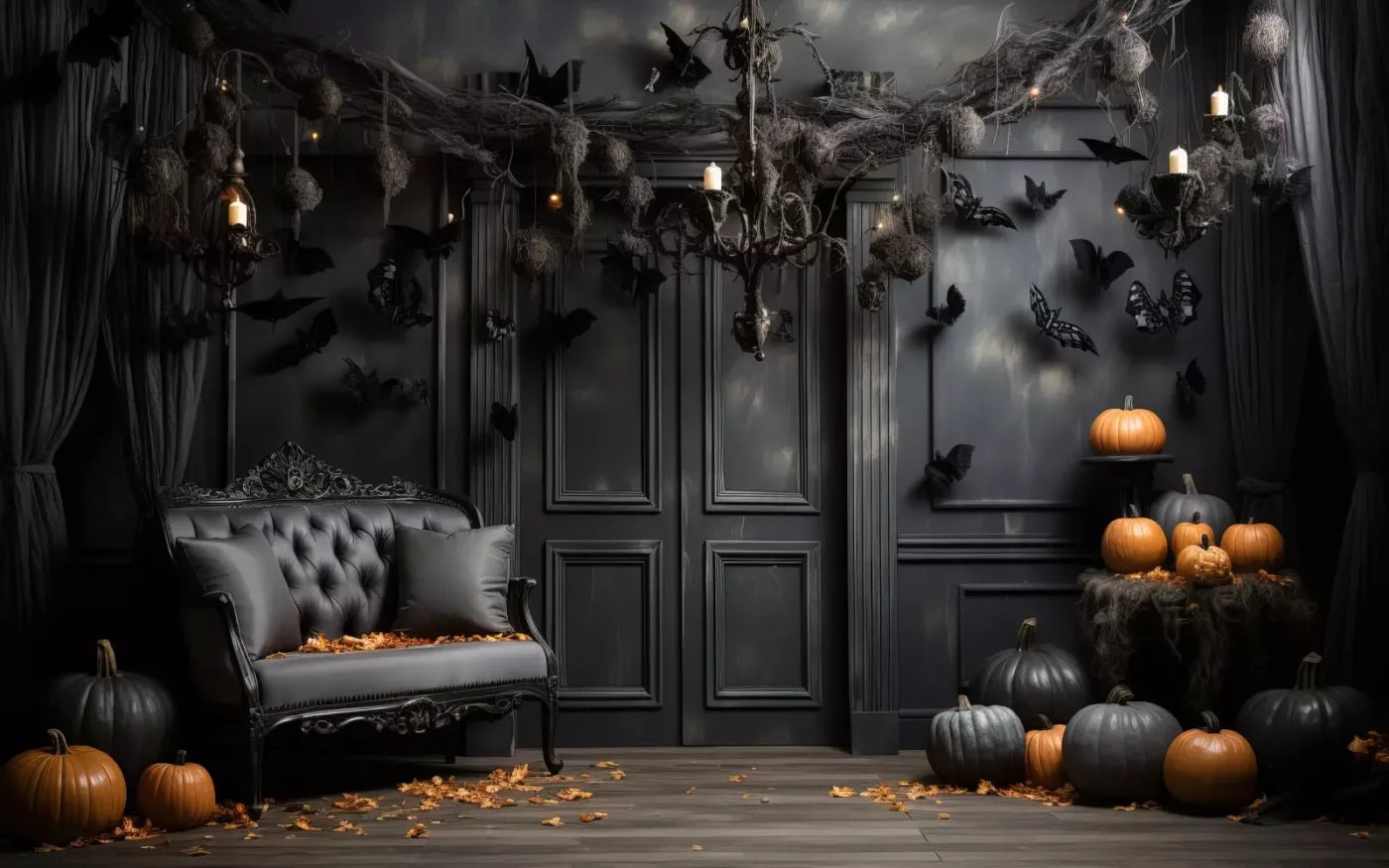 Bewitched With Bats Ii 16’X10’ Ultracloth (192 X 120 Inch) Backdrop