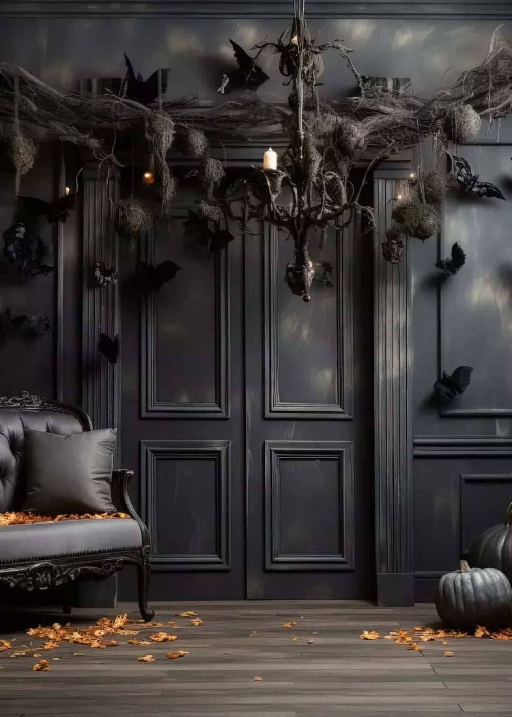 Bewitched With Bats Ii 5’X7’ Ultracloth (60 X 84 Inch) Backdrop