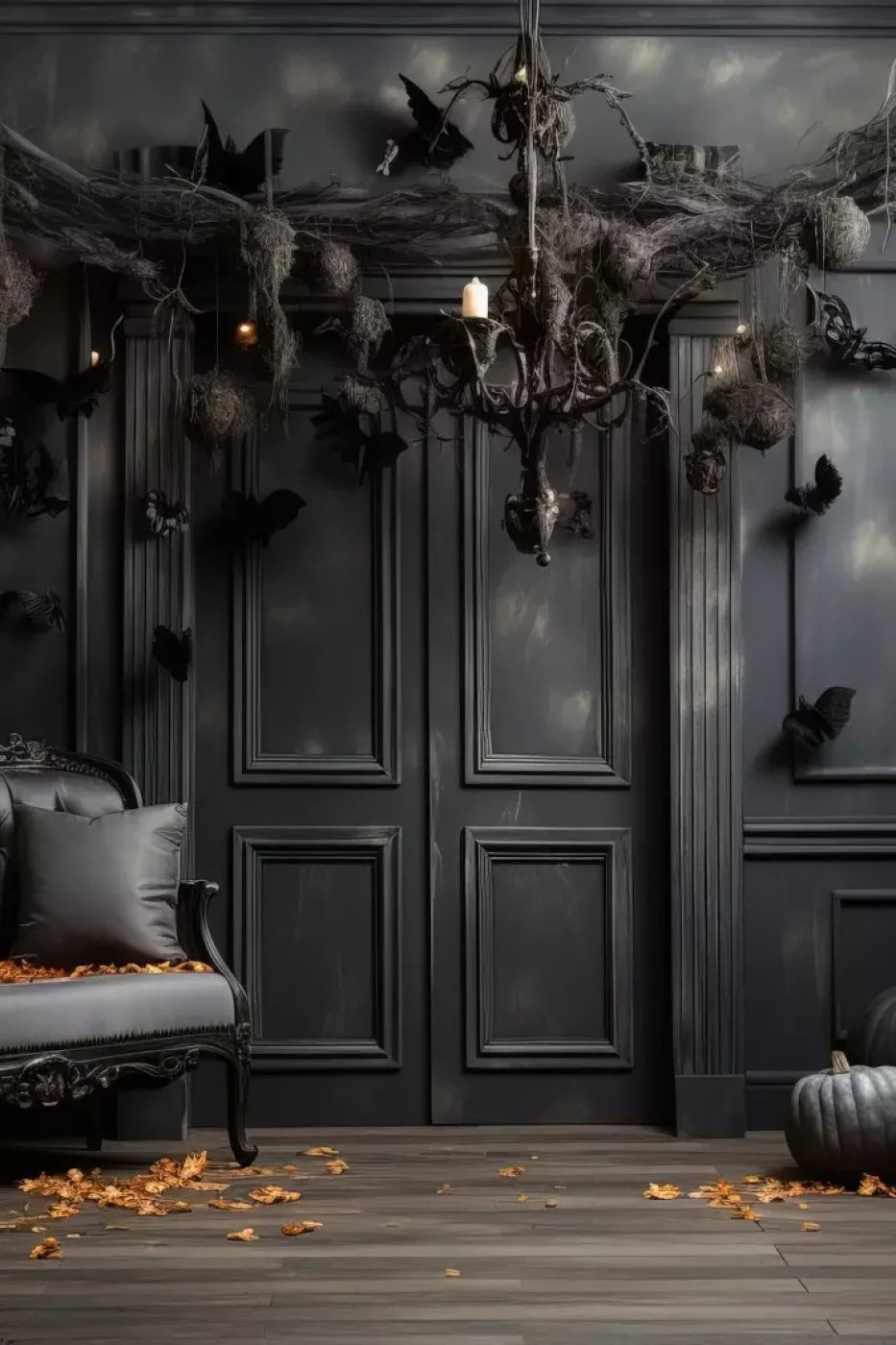 Bewitched With Bats Ii 8’X12’ Ultracloth (96 X 144 Inch) Backdrop