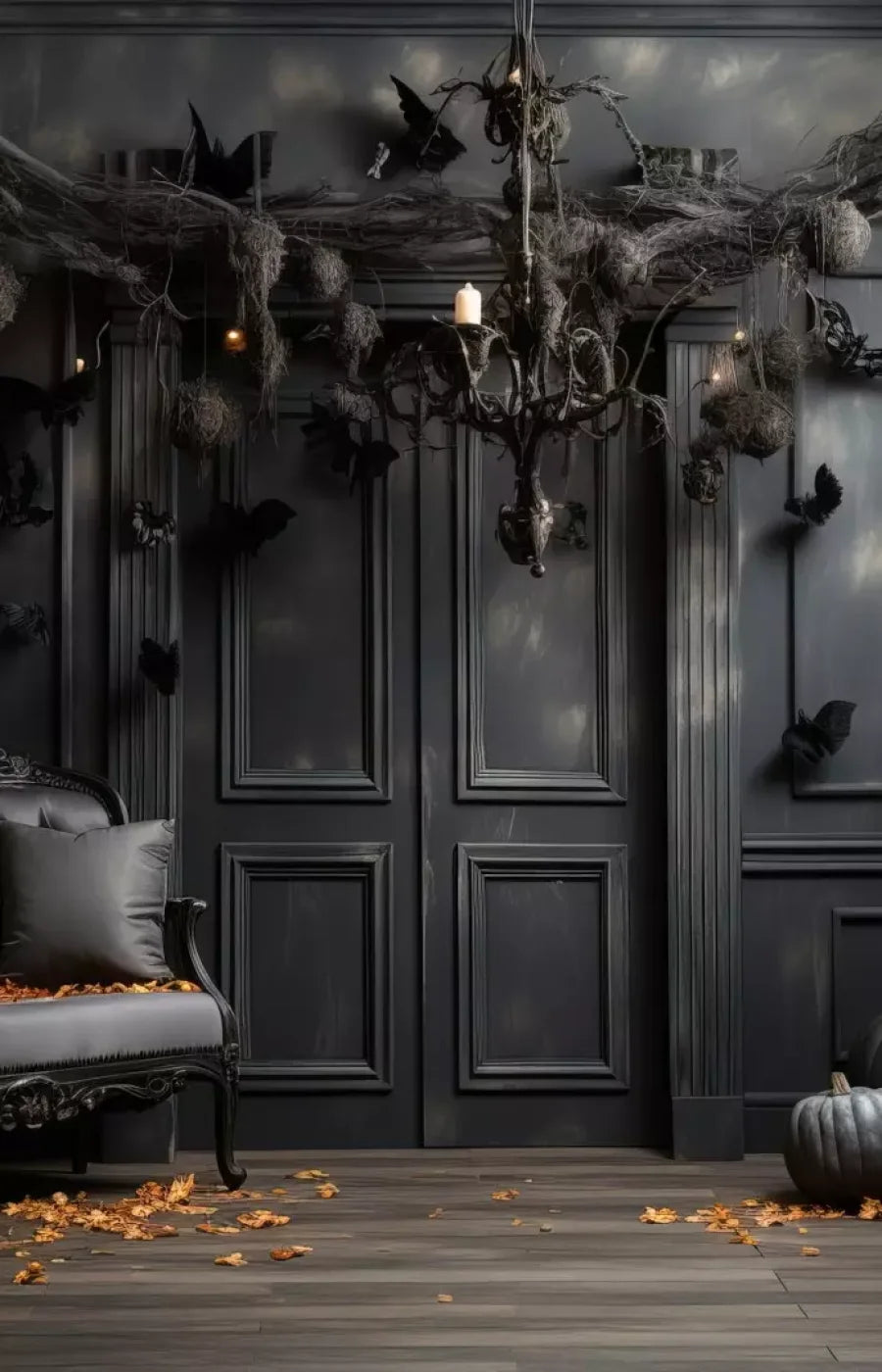 Bewitched With Bats Ii 9’X14’ Ultracloth (108 X 168 Inch) Backdrop