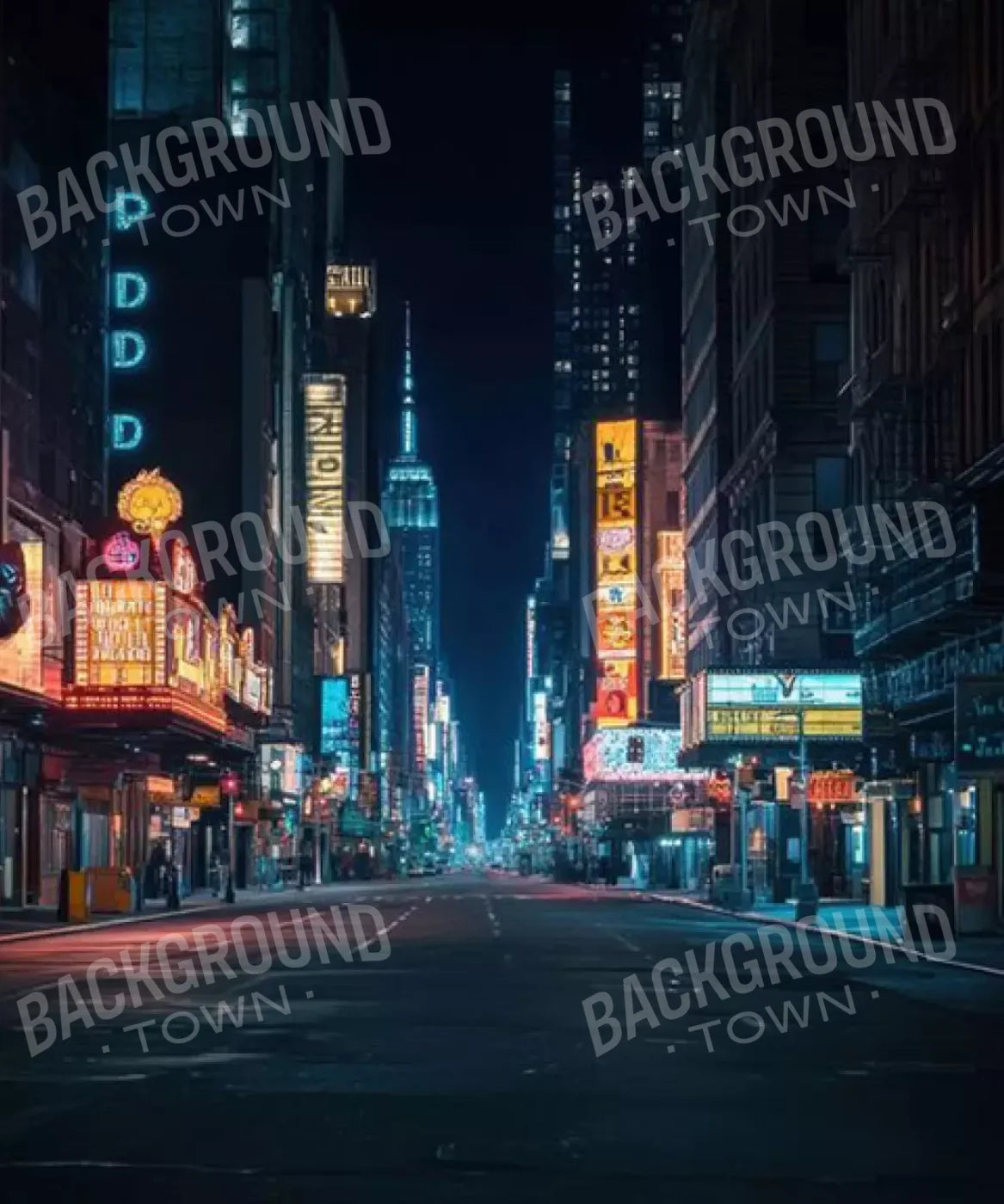 Big City Lights 10’x12’ UltraCloth (120 x 144 inch) Backdrop