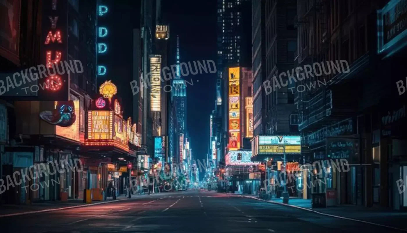 Big City Lights 14’x8’ UltraCloth (168 x 96 inch) Backdrop
