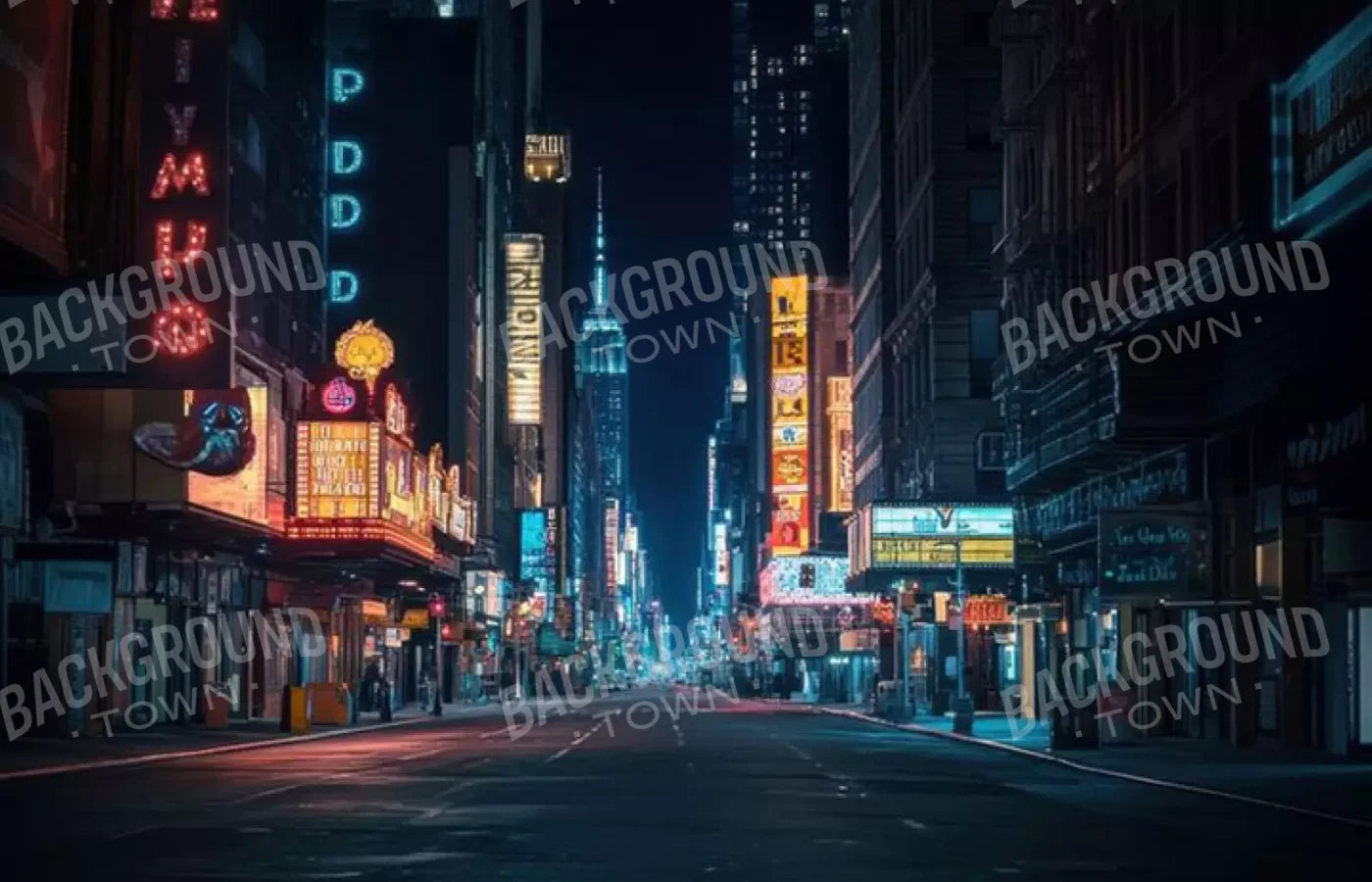 Big City Lights 14’x9’ UltraCloth (168 x 108 inch) Backdrop