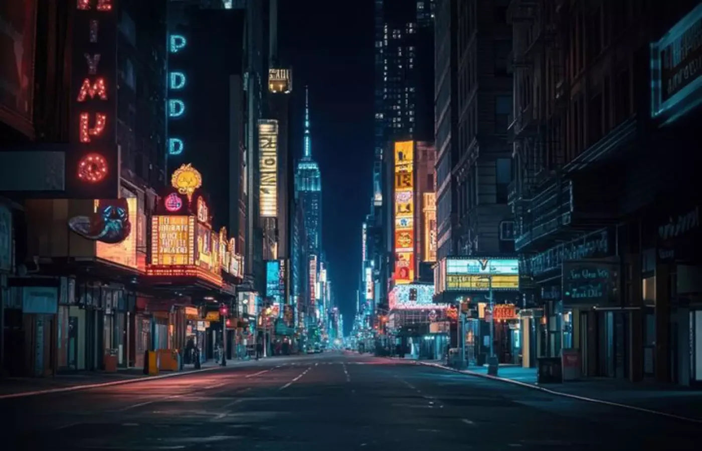 Big City Lights 14’x9’ UltraCloth (168 x 108 inch) Backdrop