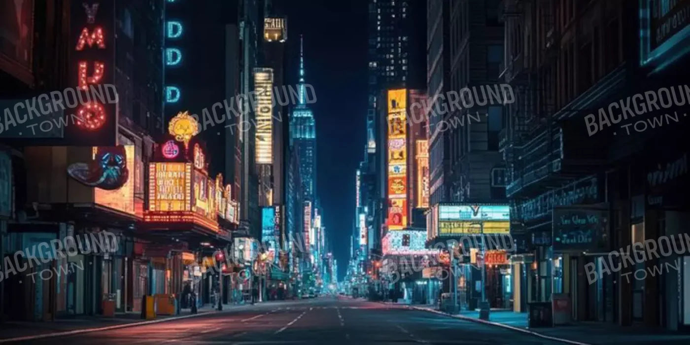 Big City Lights 16’x8’ UltraCloth (192 x 96 inch) Backdrop