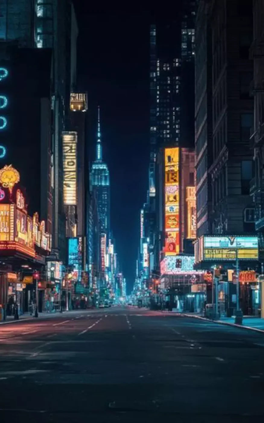 Big City Lights 5’x8’ UltraCloth (60 x 96 inch) Backdrop
