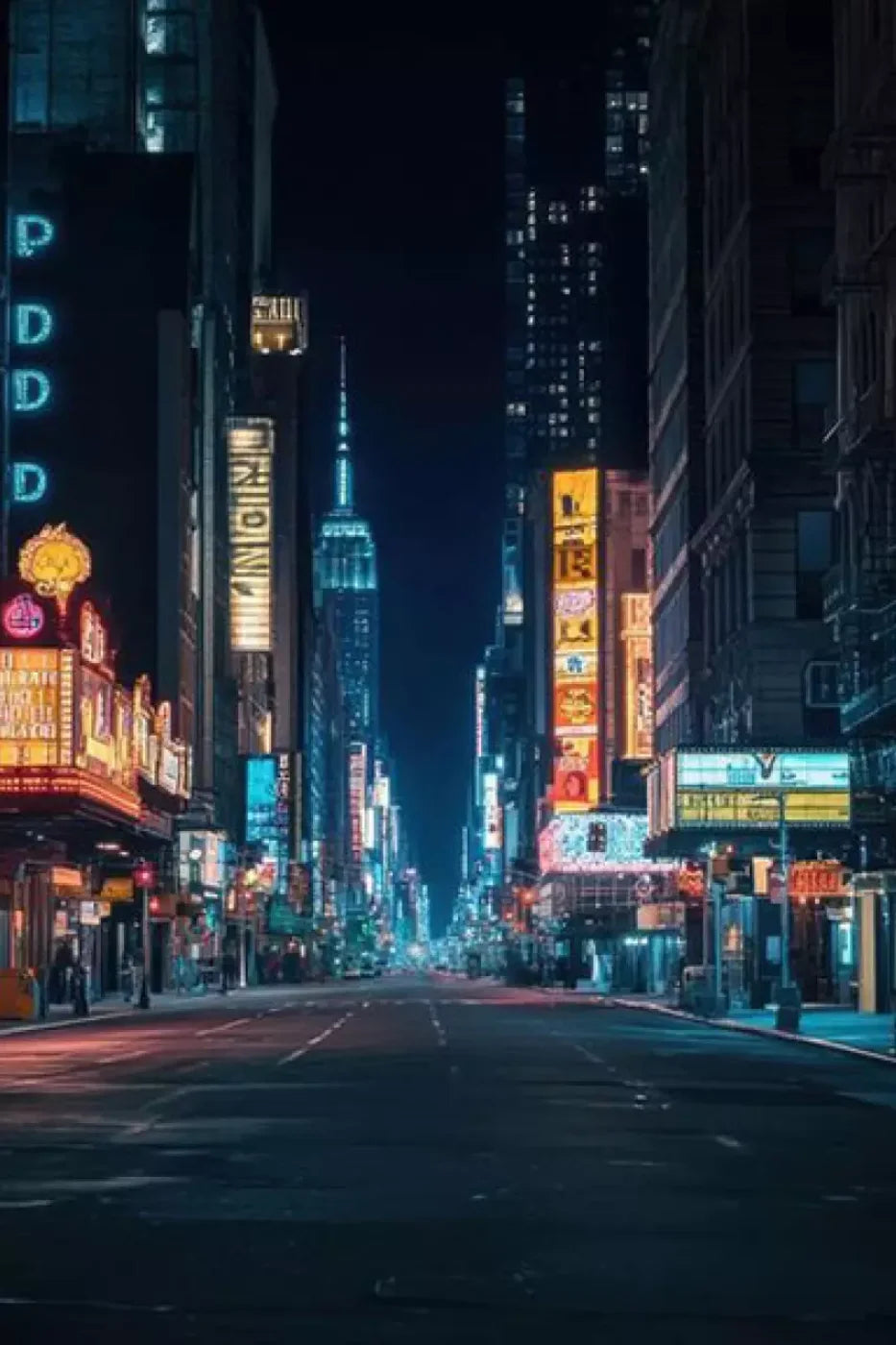 Big City Lights 8’x12’ UltraCloth (96 x 144 inch) Backdrop