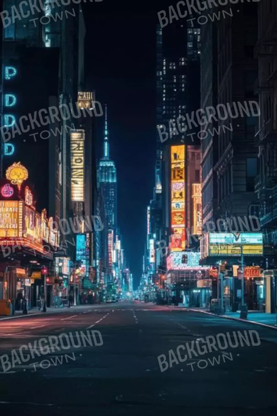 Big City Lights 8’x12’ UltraCloth (96 x 144 inch) Backdrop