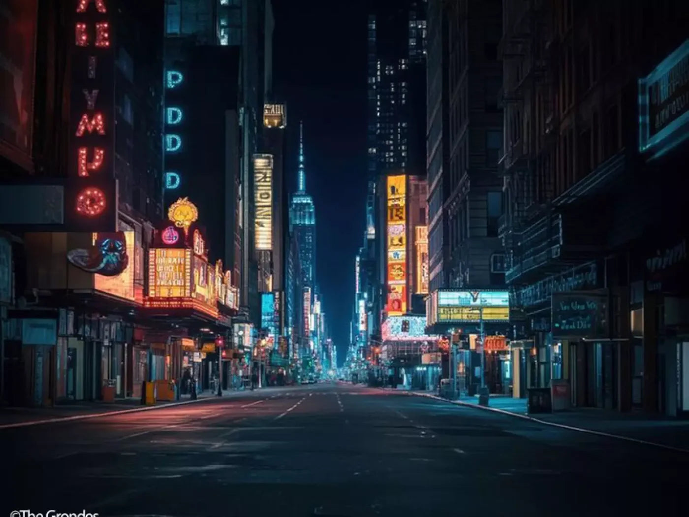 Big City Lights 8’x6’ Fleece (96 x 72 inch) Backdrop