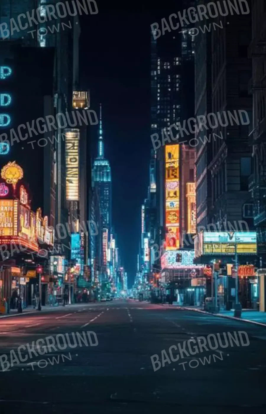 Big City Lights 9’x14’ UltraCloth (108 x 168 inch) Backdrop