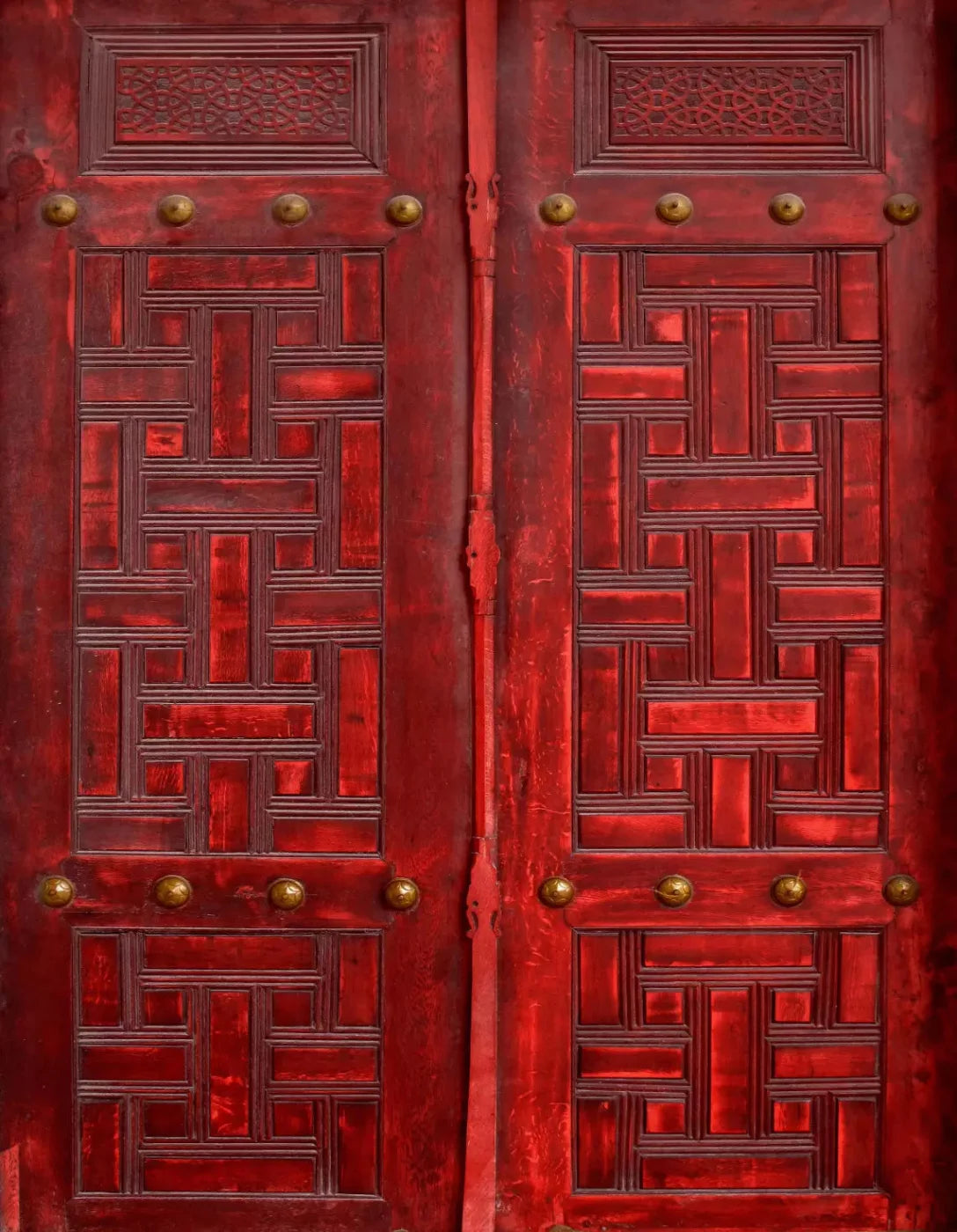 Big Red 6X8 Fleece ( 72 X 96 Inch ) Backdrop