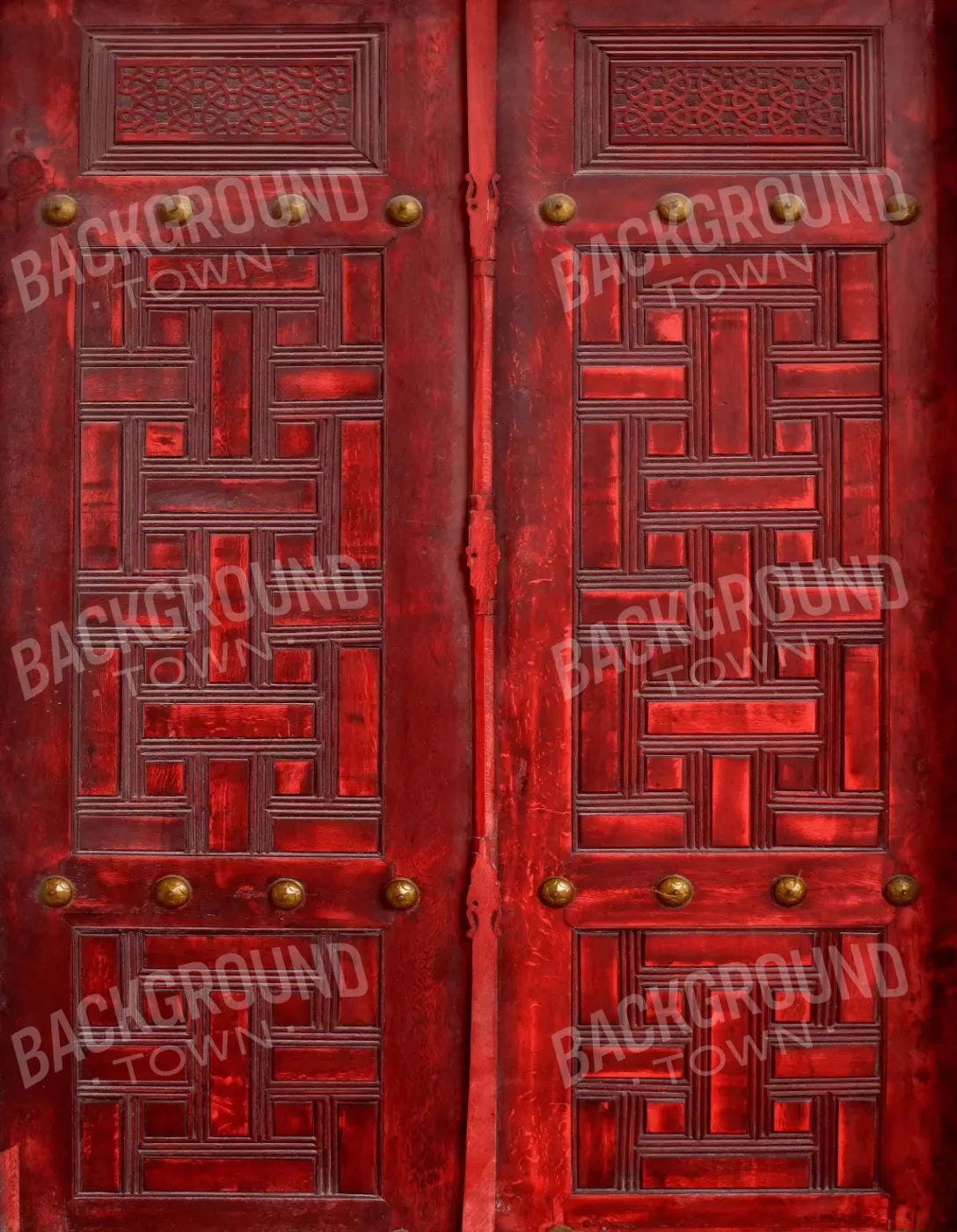 Big Red 6X8 Fleece ( 72 X 96 Inch ) Backdrop