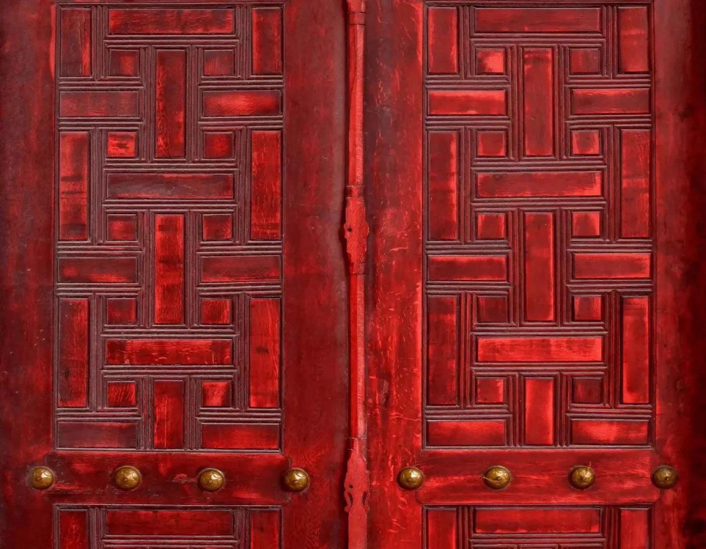 Big Red 8X6 Fleece ( 96 X 72 Inch ) Backdrop