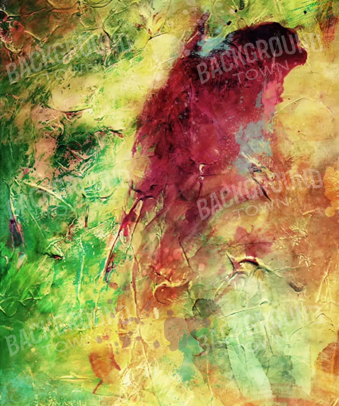 Yellow Painted Backdrop for Photography