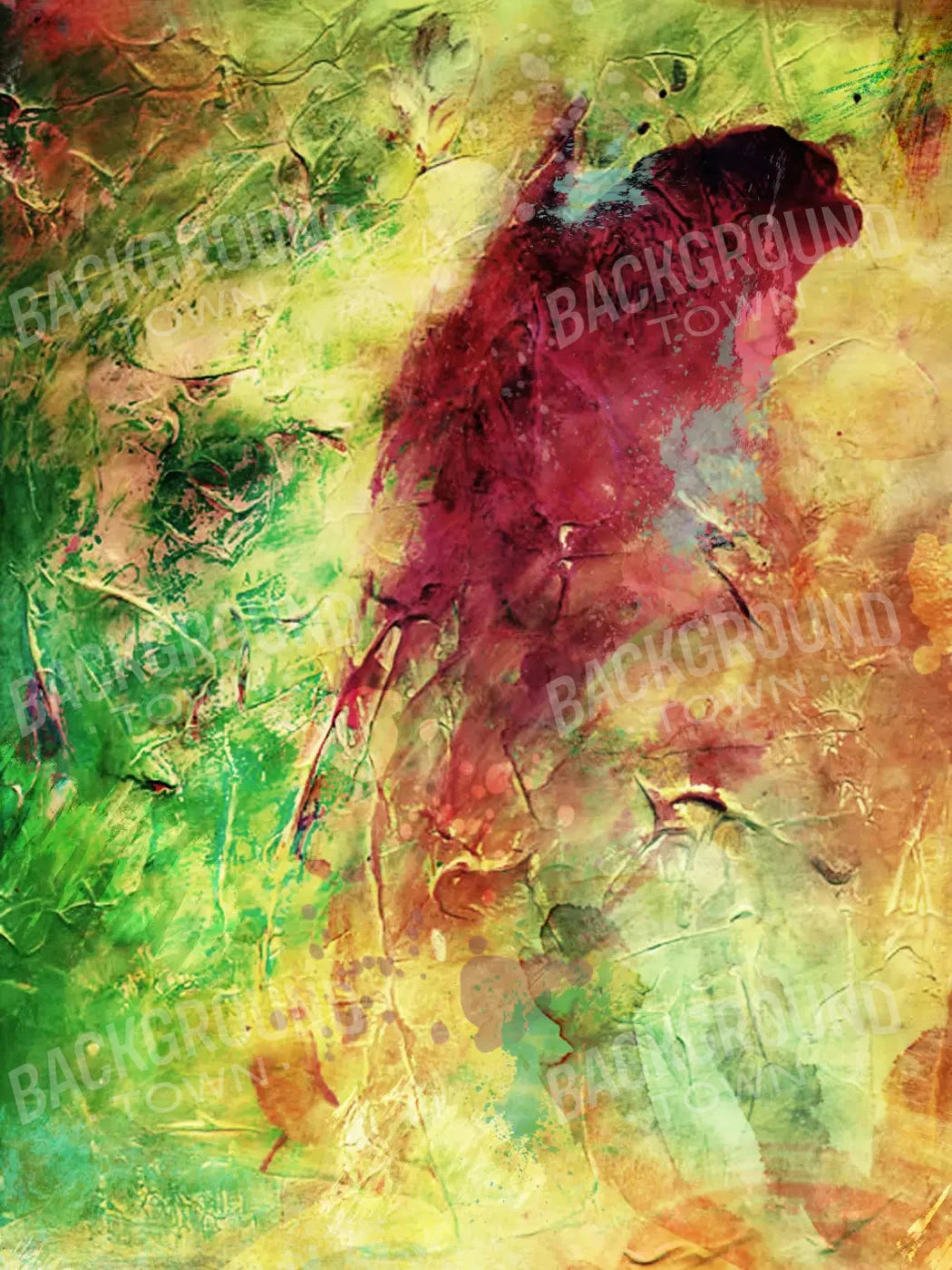 Birdsong 5X68 Fleece ( 60 X 80 Inch ) Backdrop