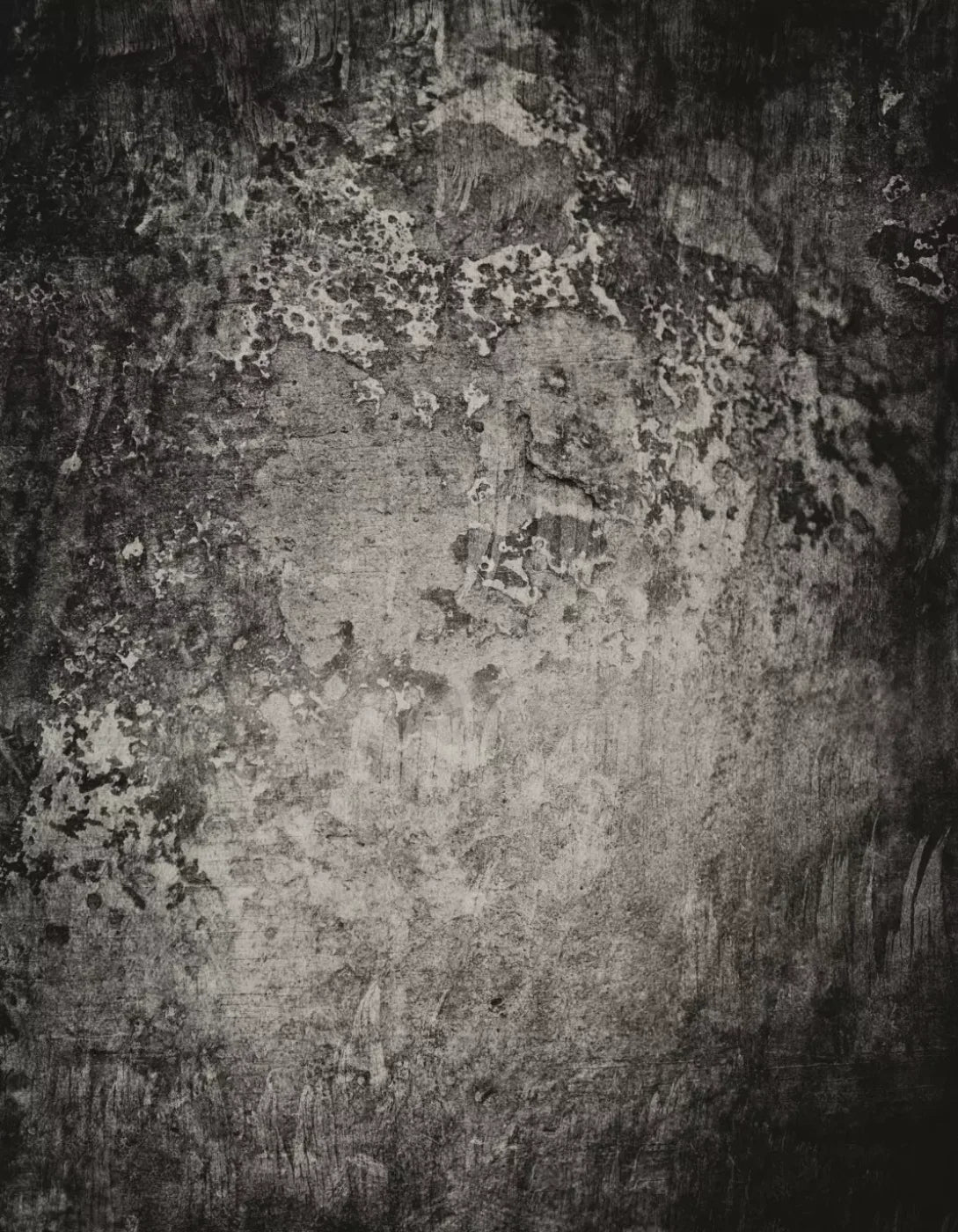 Black And White 6’X8’ Fleece (72 X 96 Inch) Backdrop