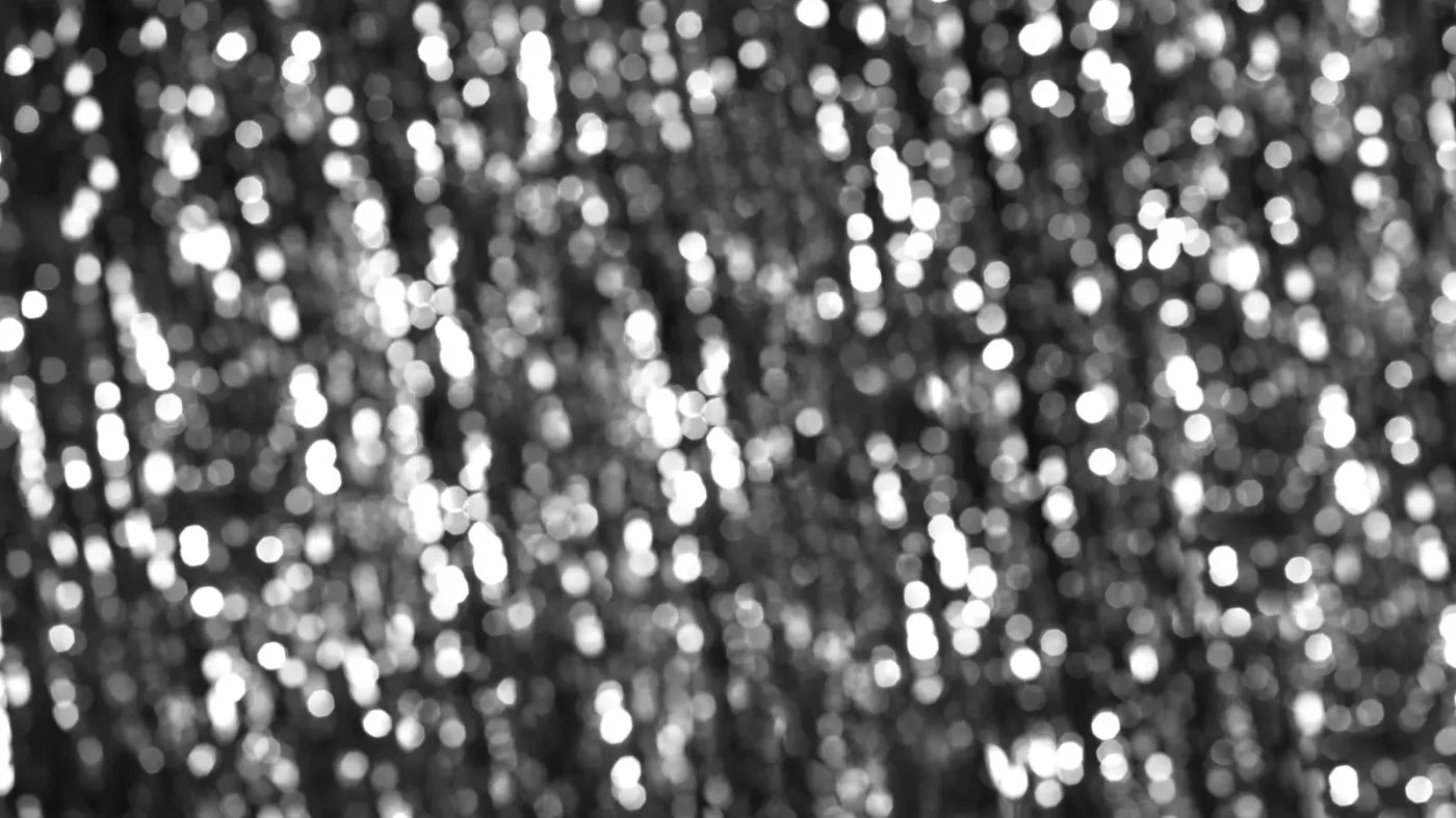 Black And White Sparkle 14X8 Ultracloth ( 168 X 96 Inch ) Backdrop