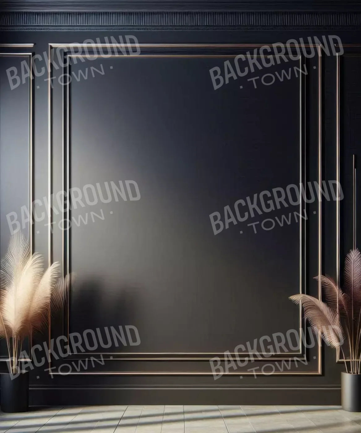 Gray Gold Backdrop for Photography