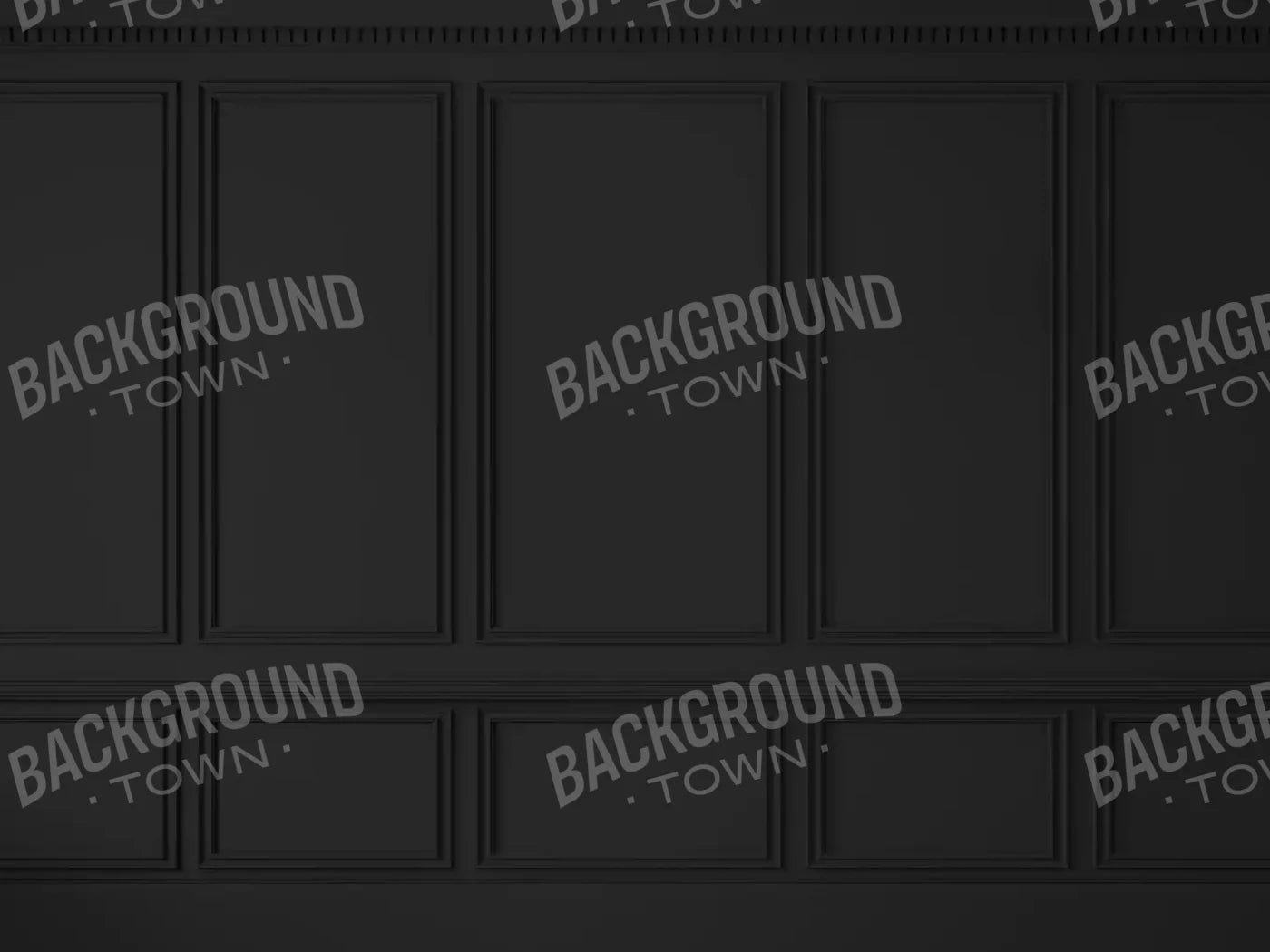 Black Wall Ballroom 8’X6’ Fleece (96 X 72 Inch) Backdrop