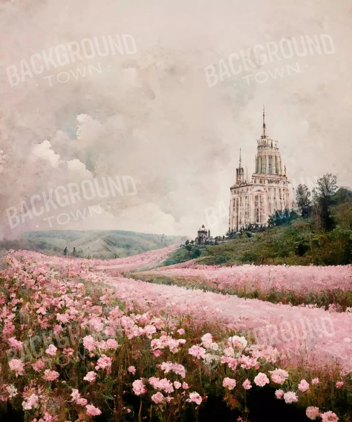 Spring Bloom Backdrop for Photography