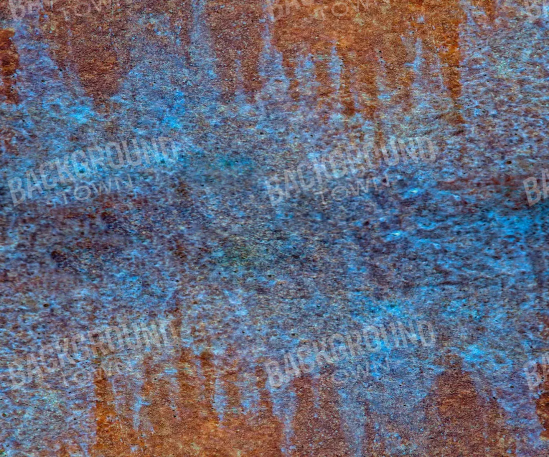 Blue Red Wall 5X42 Fleece ( 60 X 50 Inch ) Backdrop