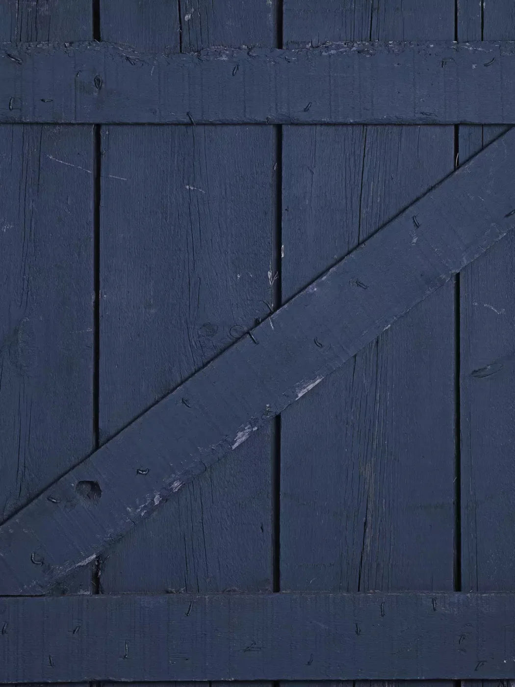 Blue Barndoor 5X68 Fleece ( 60 X 80 Inch ) Backdrop