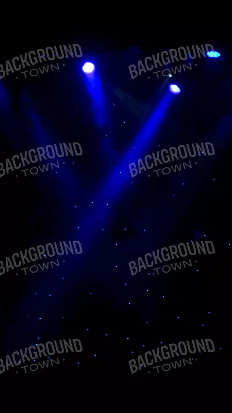 Blue Lights 8X14 Ultracloth ( 96 X 168 Inch ) Backdrop