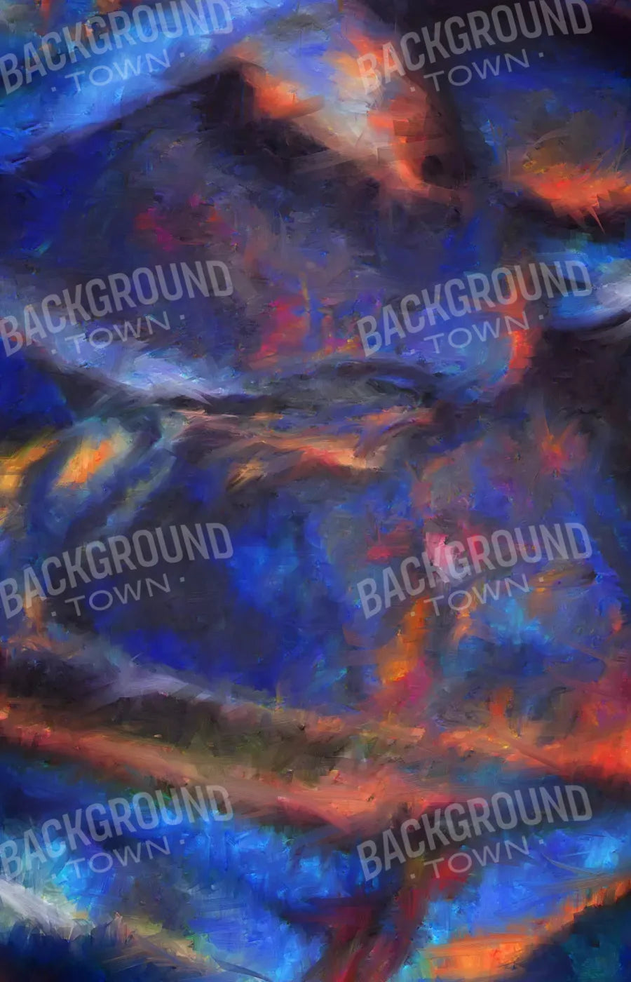Blue Metal 8X12 Ultracloth ( 96 X 144 Inch ) Backdrop