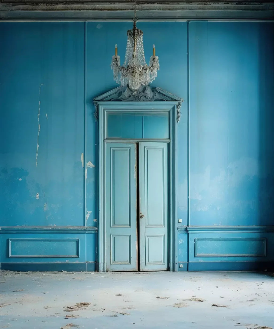 Blue Room 10X12 Ultracloth ( 120 X 144 Inch ) Backdrop