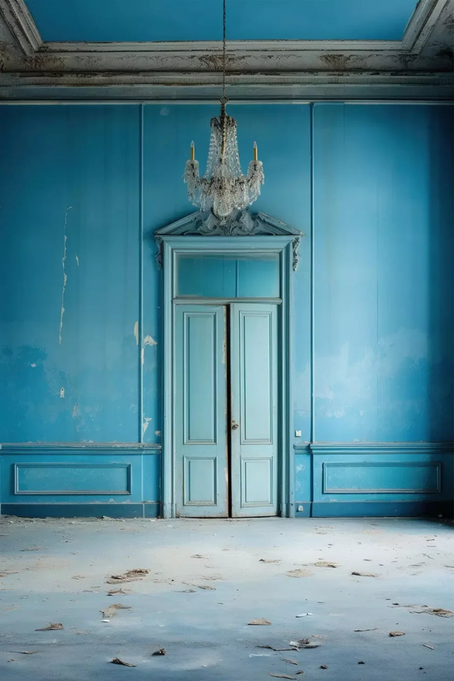 Blue Room 8X12 Ultracloth ( 96 X 144 Inch ) Backdrop