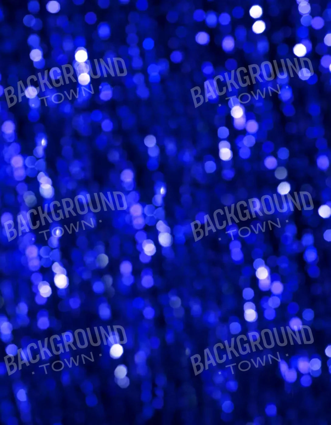 Blue Sparkle 6X8 Fleece ( 72 X 96 Inch ) Backdrop