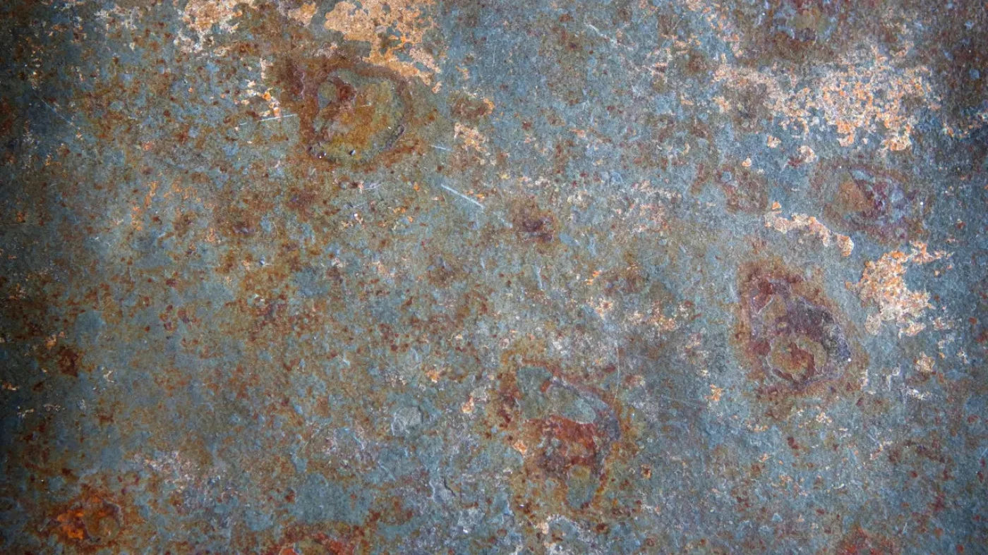 Blue Steel Floor 14X8 Ultracloth ( 168 X 96 Inch ) Backdrop