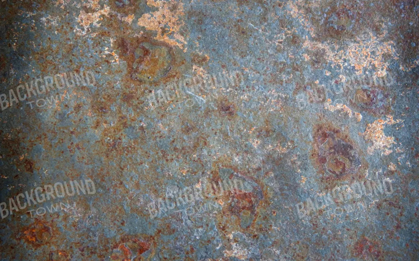 Blue Steel Floor 14X9 Ultracloth ( 168 X 108 Inch ) Backdrop