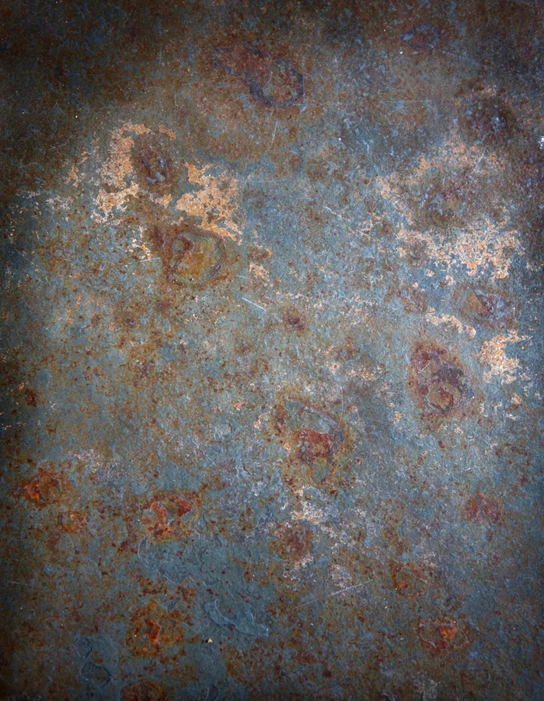 Blue Steel Floor 6X8 Fleece ( 72 X 96 Inch ) Backdrop