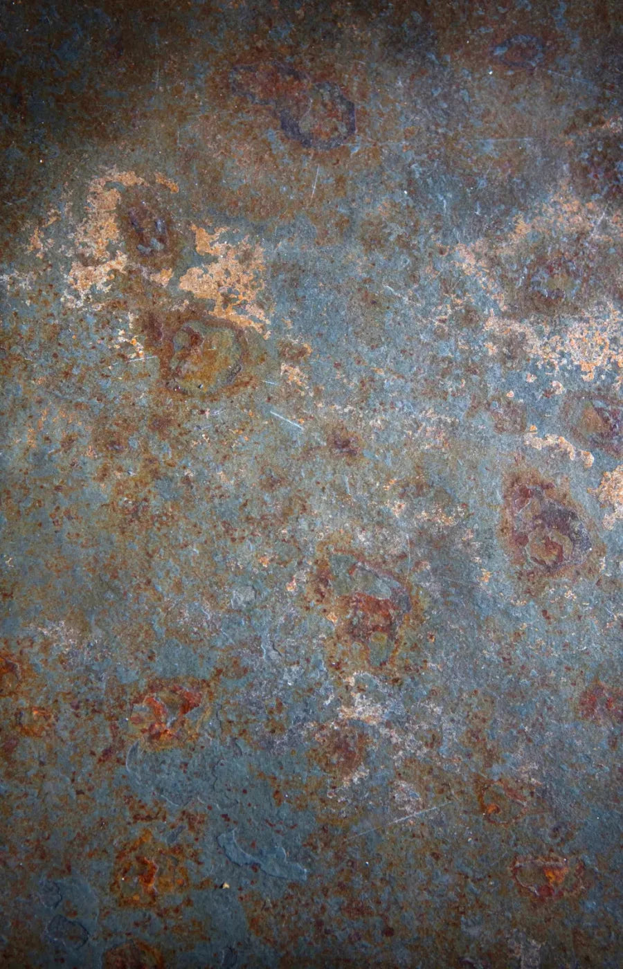 Blue Steel Floor 8X12 Ultracloth ( 96 X 144 Inch ) Backdrop